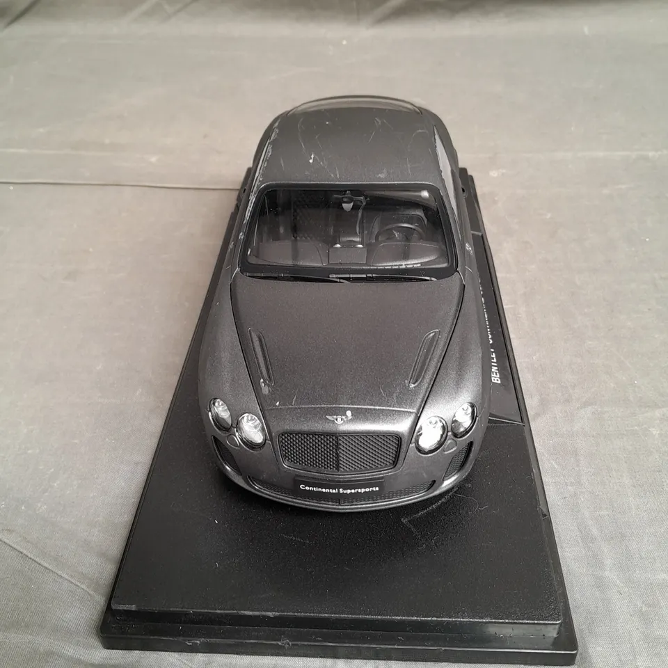 BENTLEY CONTINENTAL SUPERSPORTS CAR