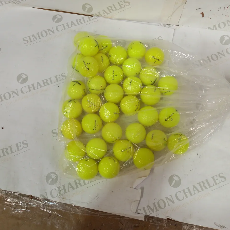 TAYLOR MADE BAG OF ASSORTED GOLF BALLS