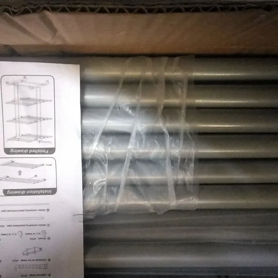 VOILAMART 3-TIER GARMENT ROLLING RACK