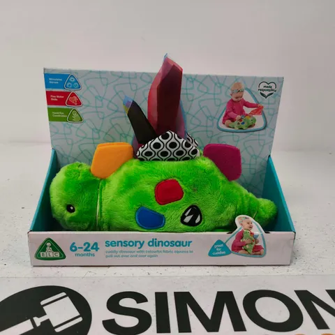 ELC SENSORY DINOSAUR PLUSH TOY – 6–24 MONTHS
