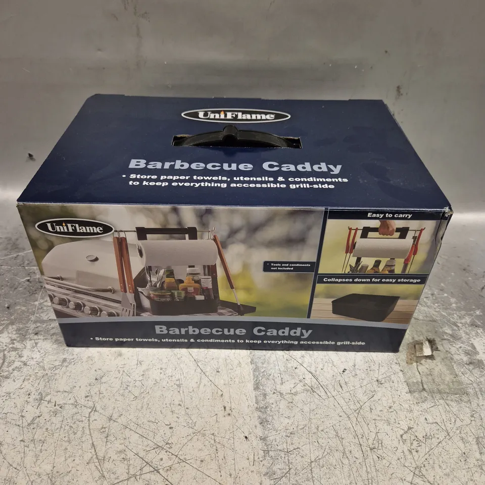 BOXED UNIFLAME BARBECUE CADDY 