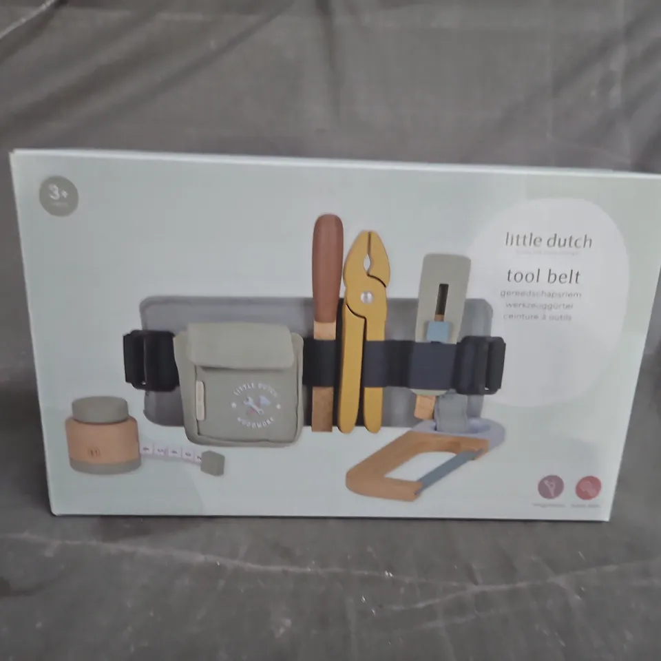 LITTLE DUTCH TOOL BELT PLAYSET – BOXED (3+)