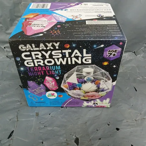 GALAXY CRYSTAL GROWING TERRARIUM NIGHT LIGHT 