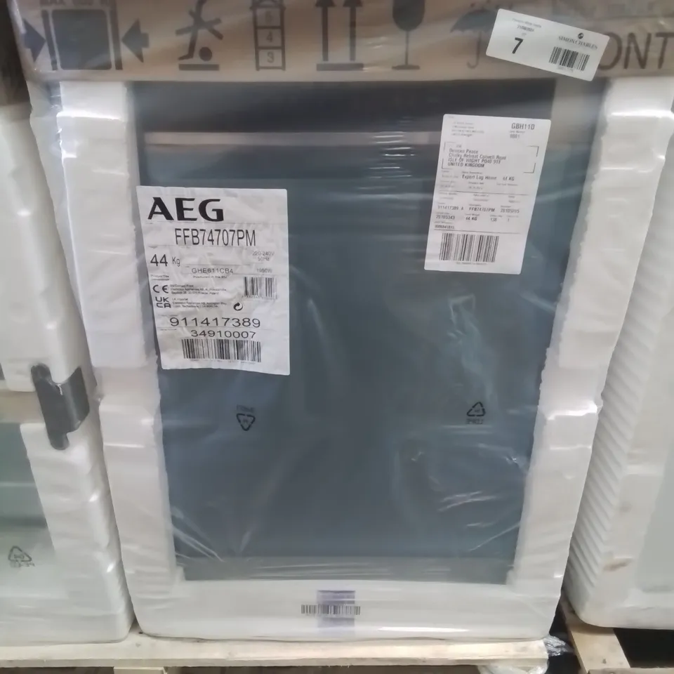 AEG FFB74707PM FREESTANDING DISHWASHER, STAINLESS STEEL