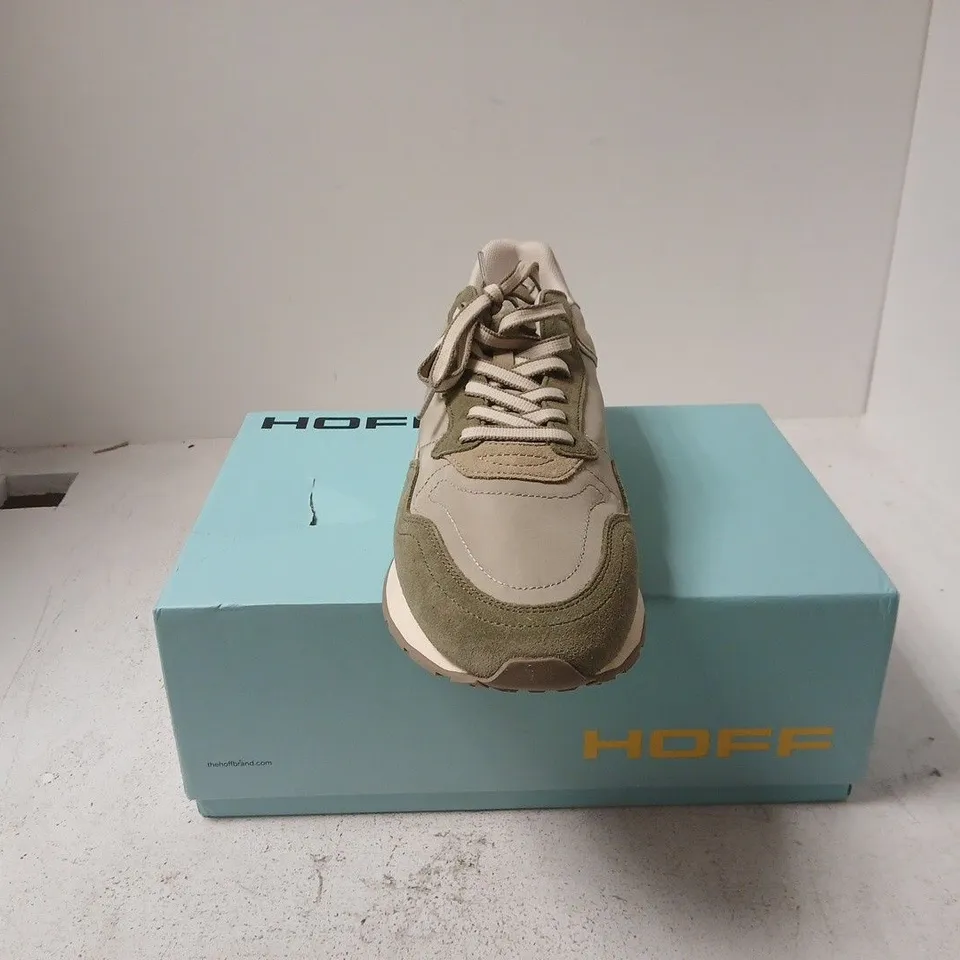 HOFF CITY KHAKI UK 13 TRAINERS 