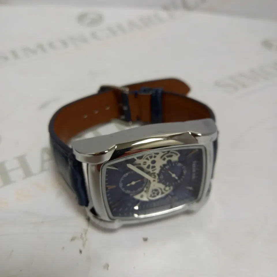 MENS TALIS CO WATCH DUEL GIFT BOX 2X WATCHES INCLUDED – BRAND NEW - LEATHER STRAP