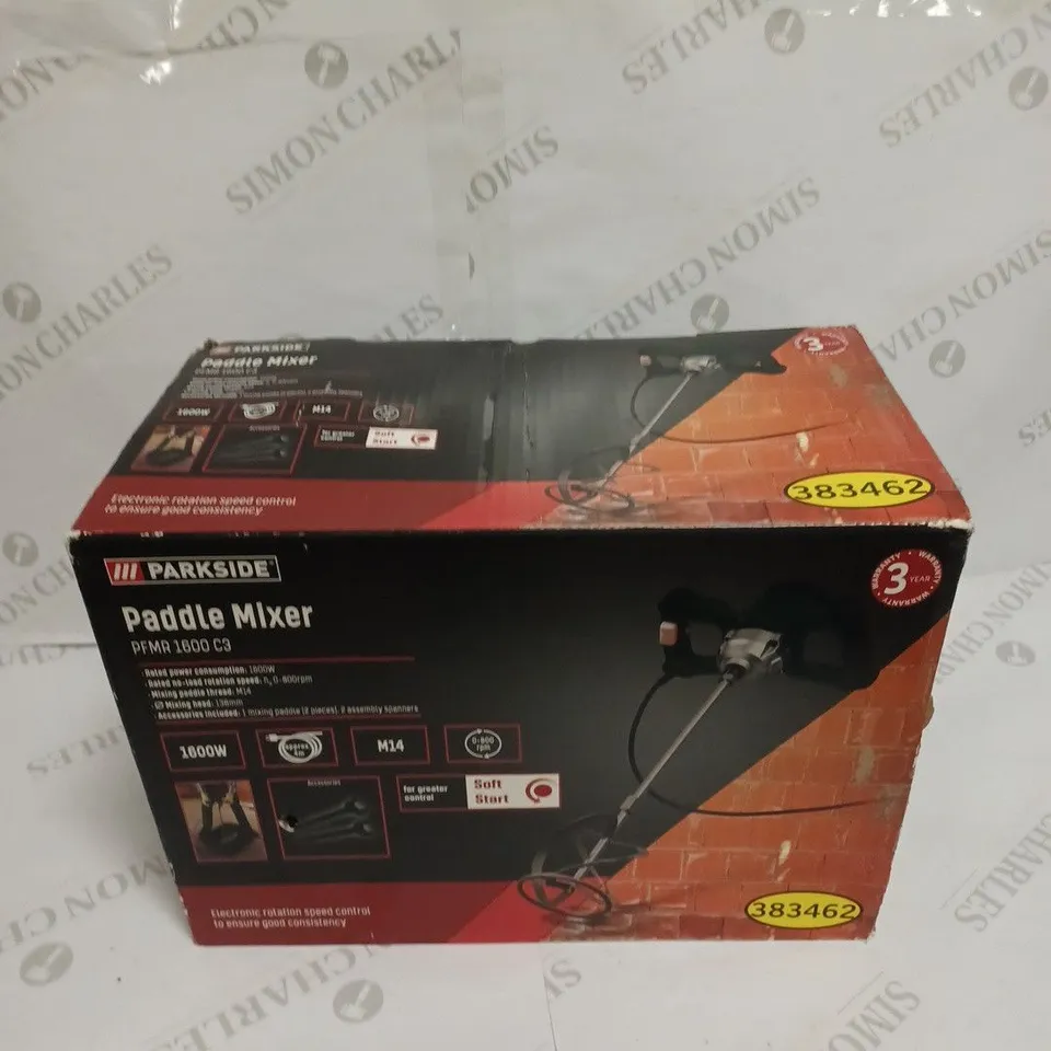 PARKSIDE PADDLE MIXER PFMR 1600 C3