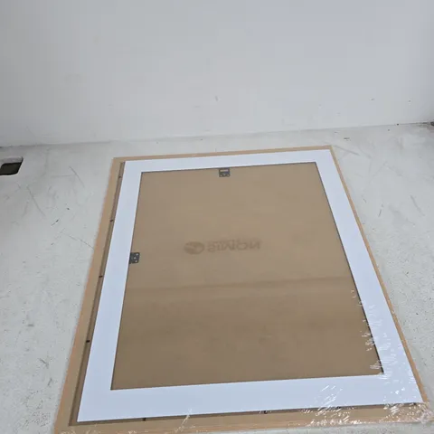 WHITE FRAME 65CM X 75CM