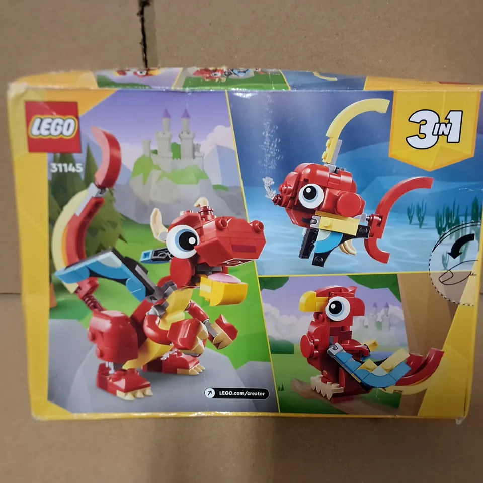 BOXED LEGO CREATOR 3 IN 1 DINOSAUR