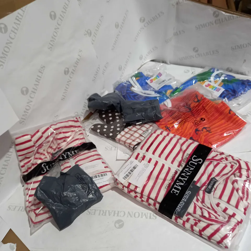 LOT OF 10 ITEMS TOO INCLUDE CLOTHES AND SWEETS 