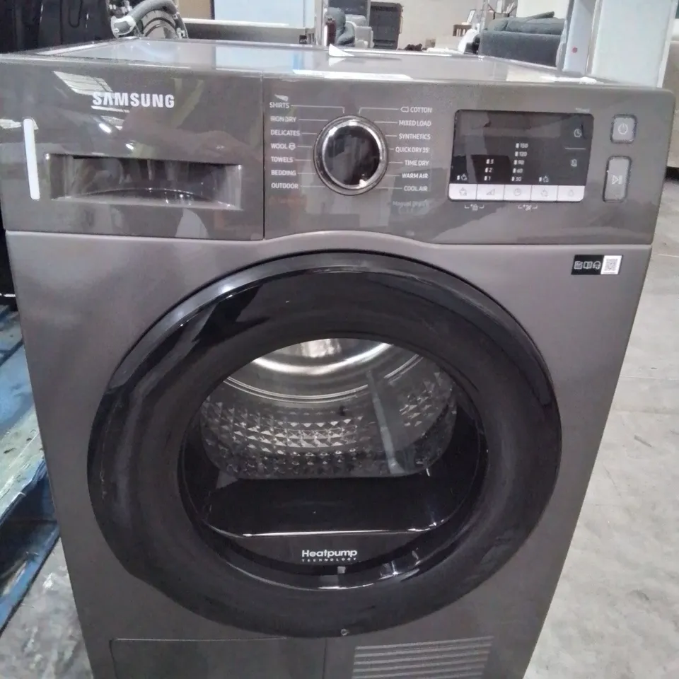 SAMSUNG SERIES 5 HEATPUMP CONDENSER DRYER DV90TA040AX GRAPHITE 
