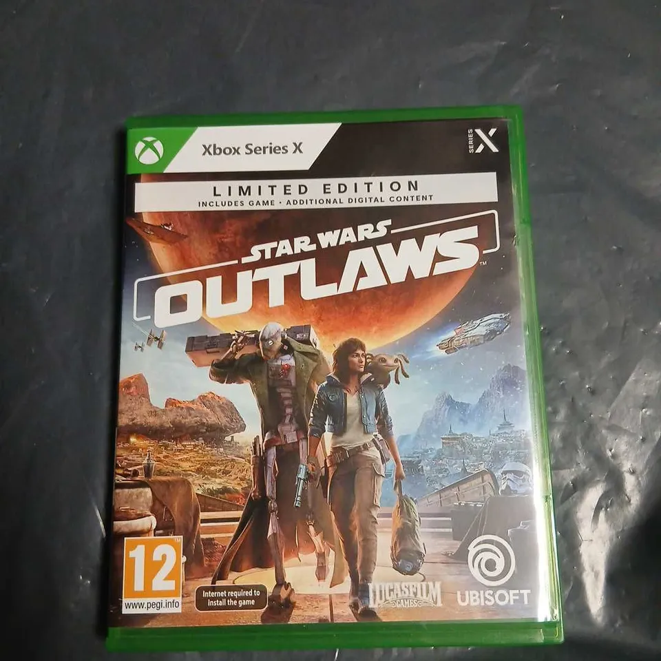 STAR WARS OUTLAWS – XBOX SERIES X LIMITED EDITION (PHYSICAL GAME IN CASE)