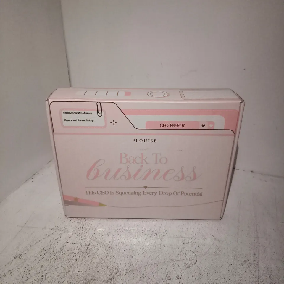 BOXED AND SEALED PLOUISE BACK TO BUSINESS CEO ENERGY SUMMERFRUIT SQUEEZE BUNDLE