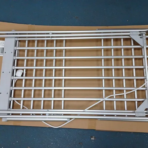 BOXED VYBRA SMALL 20 BAR WINGED HEATED CLOTHES AIRER - COLLECTION ONLY