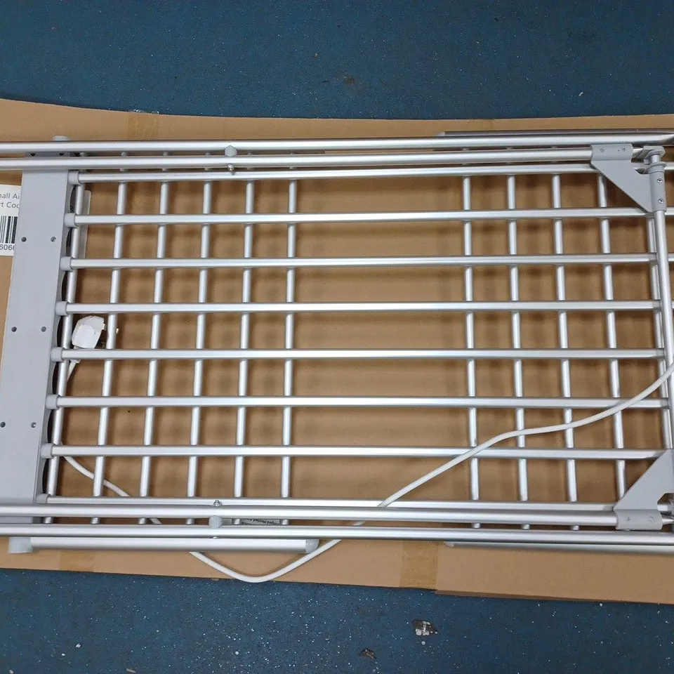 BOXED VYBRA SMALL 20 BAR WINGED HEATED CLOTHES AIRER - COLLECTION ONLY