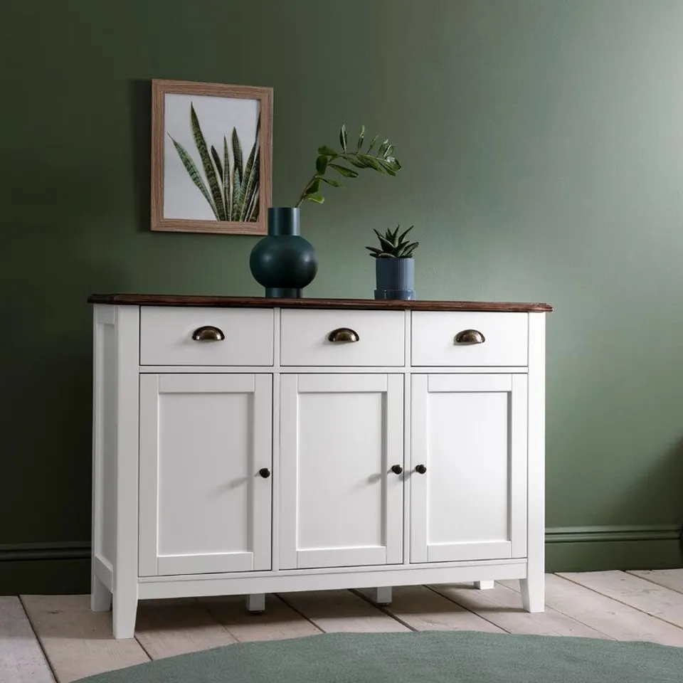 HENDRICKSON 3 DRAWER BUFFET SIDEBOARD 
