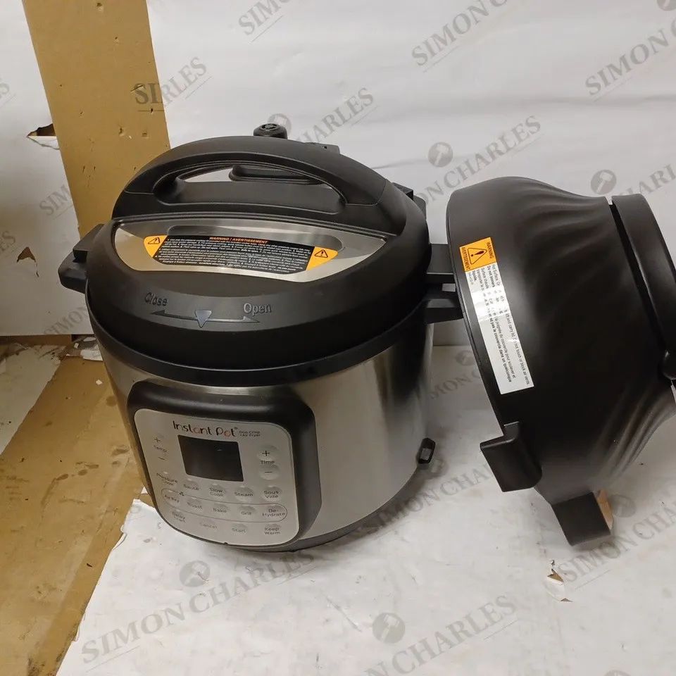 INSTANT POT DUO CRISP AIR FRYER MULTICOOKER