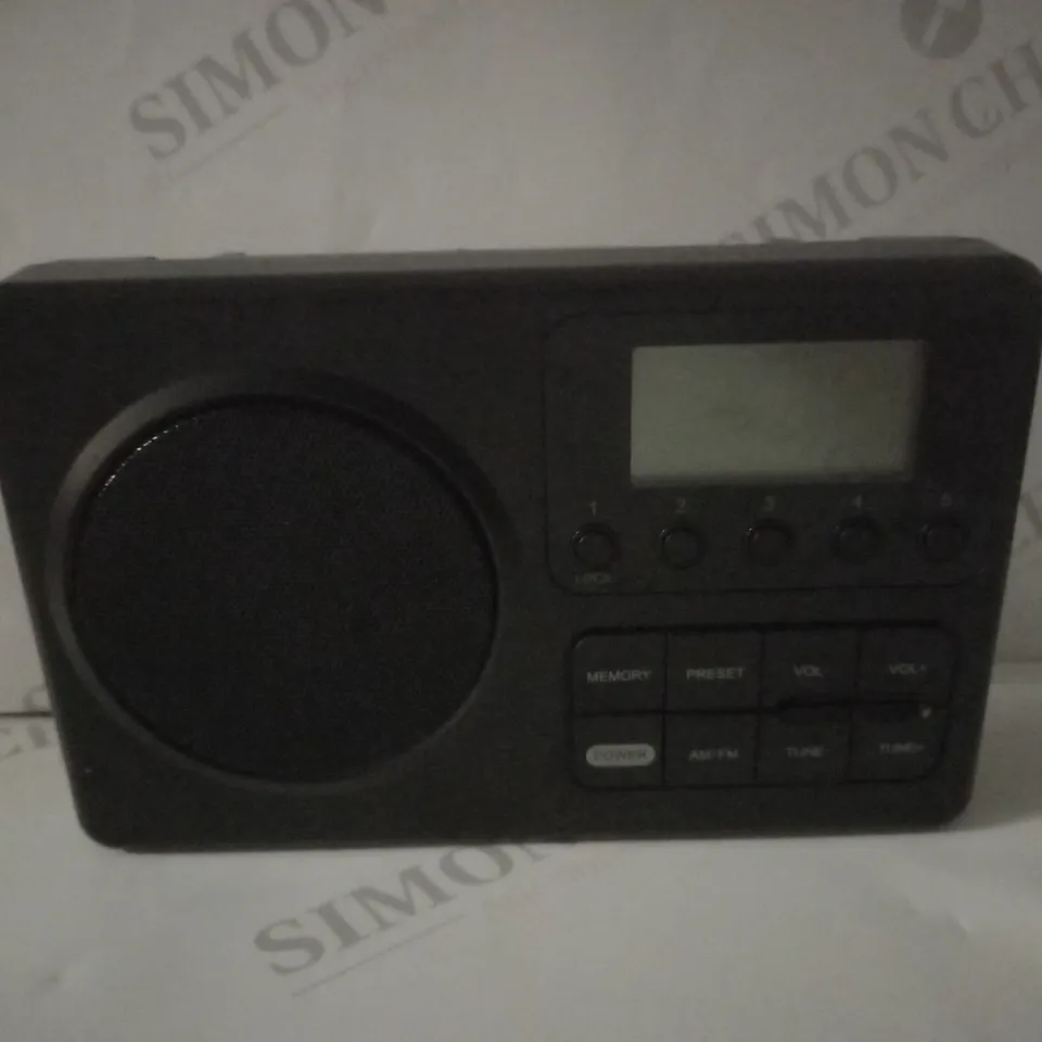 BOXED ASDA TECH PORTABLE AM/FM RADIO