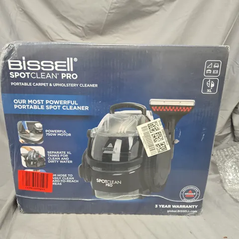 BISSELL SPOTCLEAN PRO PORTABLE CARPET & UPHOLSTERY CLEANER – BOXED