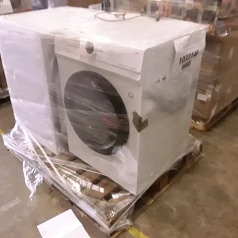 MIDEA MF10ED80B FREESTANDING WASHER DRYER AND HISENSE FREESTANDING 10 KG FRONT LOAD WASHING MACHINE - UNPROCESSED RAW RETURNS