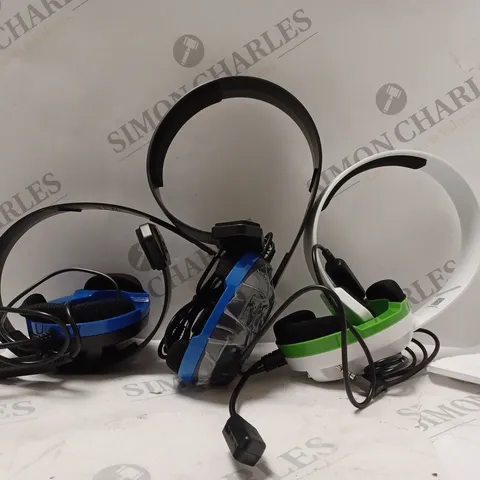 BOX OF APPROX 4 TURLE BEACH RECON CHAT HEADSETS