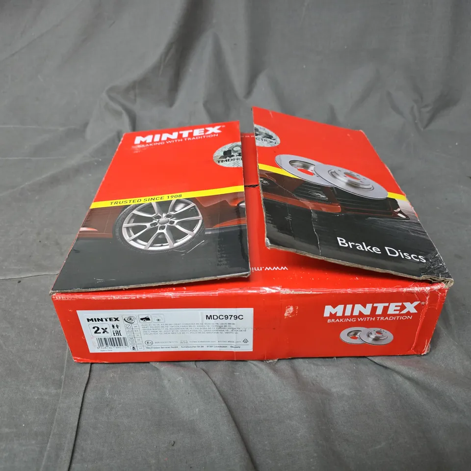 MINTEX MDC979C BRAKE DISCS – 2X, BOXED