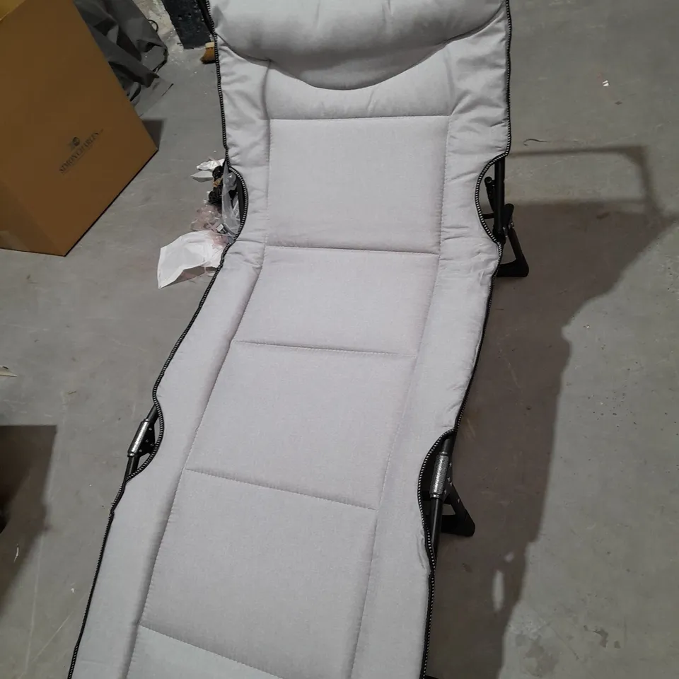 PADDED GARDEN SUN LOUNGER - COLLECTION ONLY