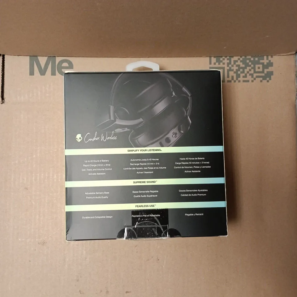 SKULLCANDY CRUSHER WIRELESS HEADPHONES – BOXED