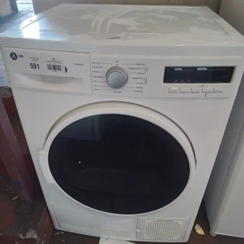 WHITE KNIGHT CODENSER TUMBLE DRYER WHITE TD8WPC