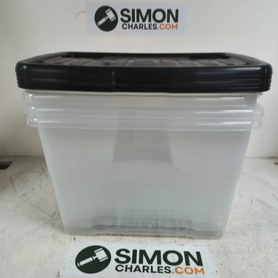 STORAGE CONTAINERS - X4 - DAMAGED 