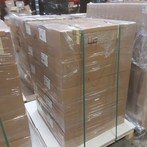 PALLET CONTAINING A LARGE QUANTITY OF ASSORTED BATHROOM FURNITURE PARTS INCLUDING: VELDEAU VANITY CARCASSES ECT