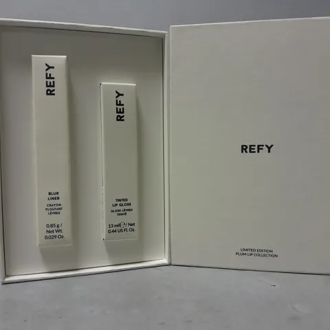 BOXED REFY LIMITED EDITION PLUMP LIP COLLECTION