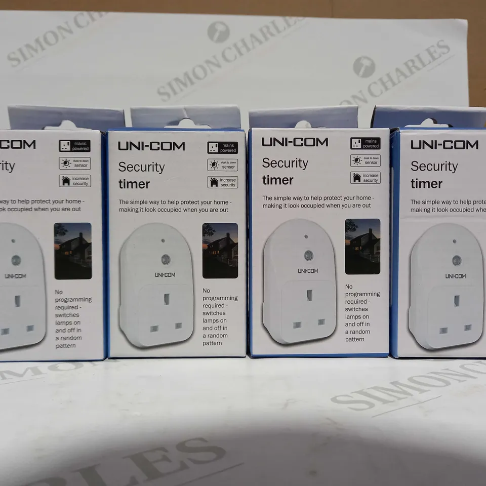 UNI-COM SET OF 4 SECURITY TIMERS