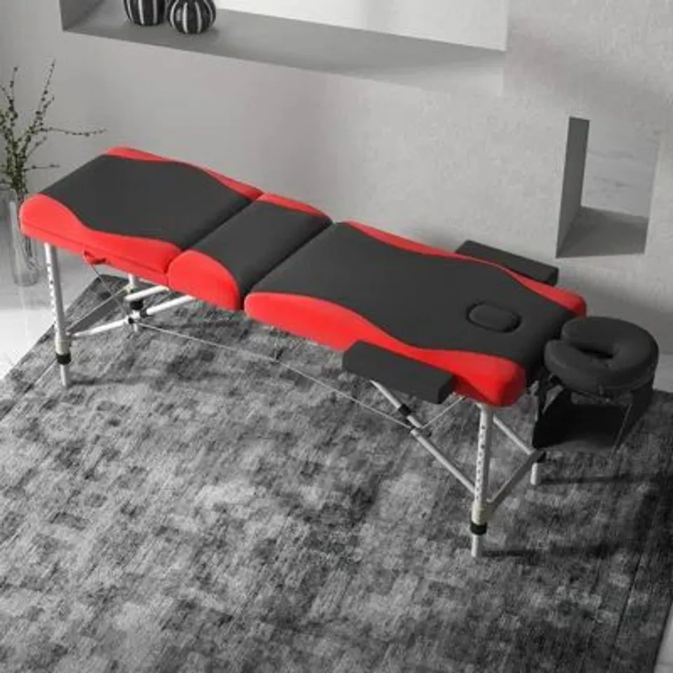 BOXED ADJUSTABLE MASSAGE BED