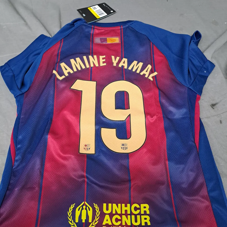 BARCELONA CHILDRENS FULL PERSONALISED JERSEY - YAMAL - 24