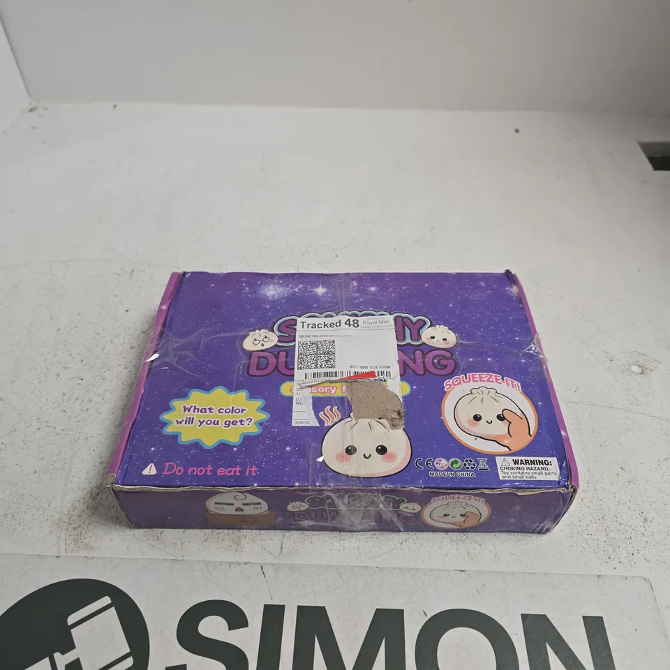 SQUISHY DUMPLINGS TOY BOX – PURPLE PACKAGING