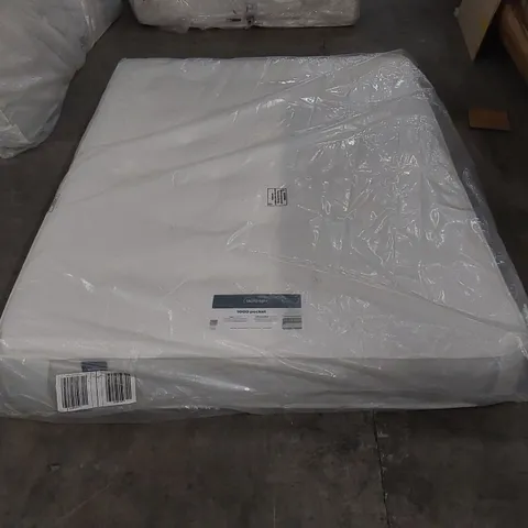 QUALITY BAGGED SILENTNIGHT 150CM KING SIZE TUFTED 1000 POCKET MATTRESS 