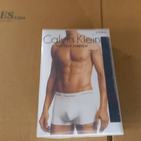 CALVIN KLEIN 3-PACK COTTON STRETCH BOXERS - XL