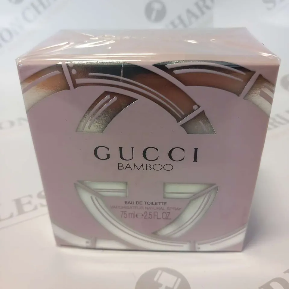 BOXED AND SEALED GUCCI BAMBOO EAU DE TOILETTE SPRAY 75ML 