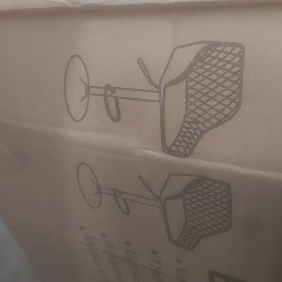BOXED BARSTOOL - BROWN