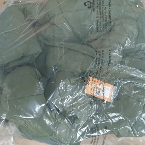 REGATTA ELORIA SHOWER PROOF PADDED JACKET IN GREEN SIZE UK 18