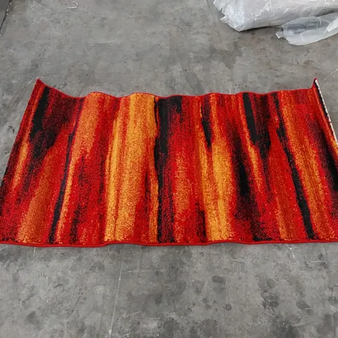 KATHLENE SCARLET SKY RUG // SIZE: 80 X 150cm