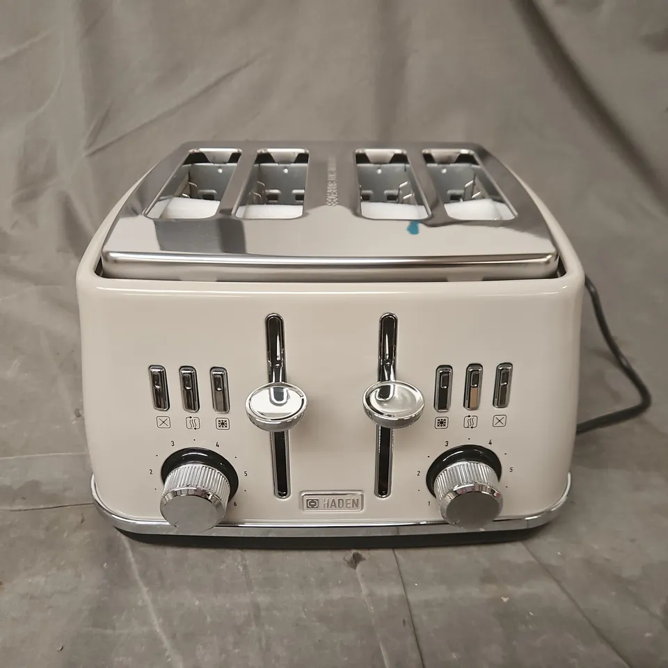 HADEN COTSWALD 4 SLICE TOASTER - PUTTY