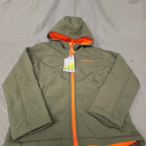 MOUNTAIN WAREHOUSE KIDS WATER RESISTANT SOFTSHELL JACKET SIZE 9-10 YRS