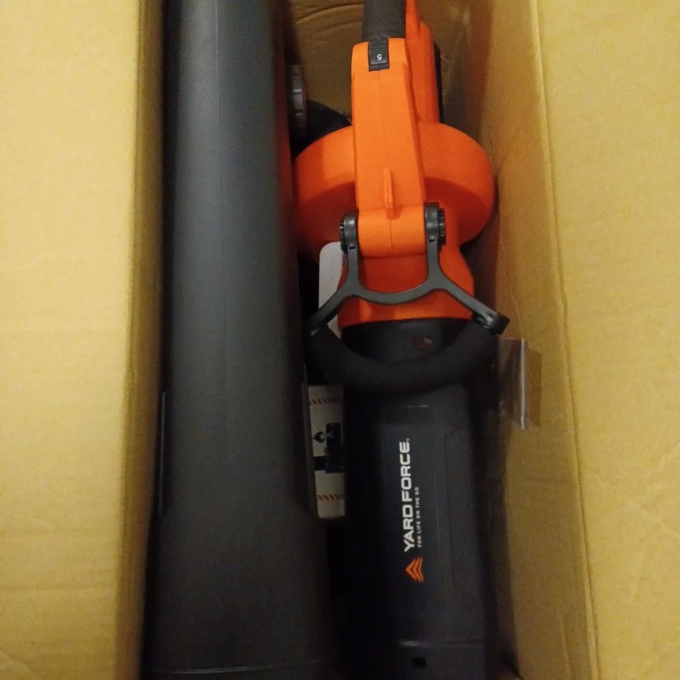 YARDFORCE 40V CORDLESS 3 IN 1 BLOWER VACUUM 