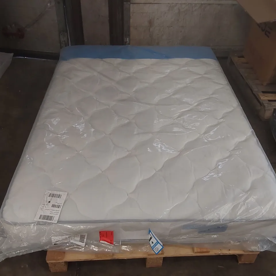 QUALITY BAGGED DOUBLE 135cm AIRSPRUNG LUXURY QUILTED MEDIUM MATTRESS RRP £229