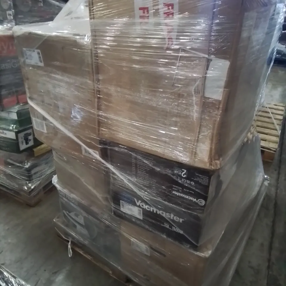PALLET OF APPROXIMATELY 18 UNPROCESSED RAW RETURN HOUSEHOLD AND ELECTRICAL GOODS TO INCLUDE;