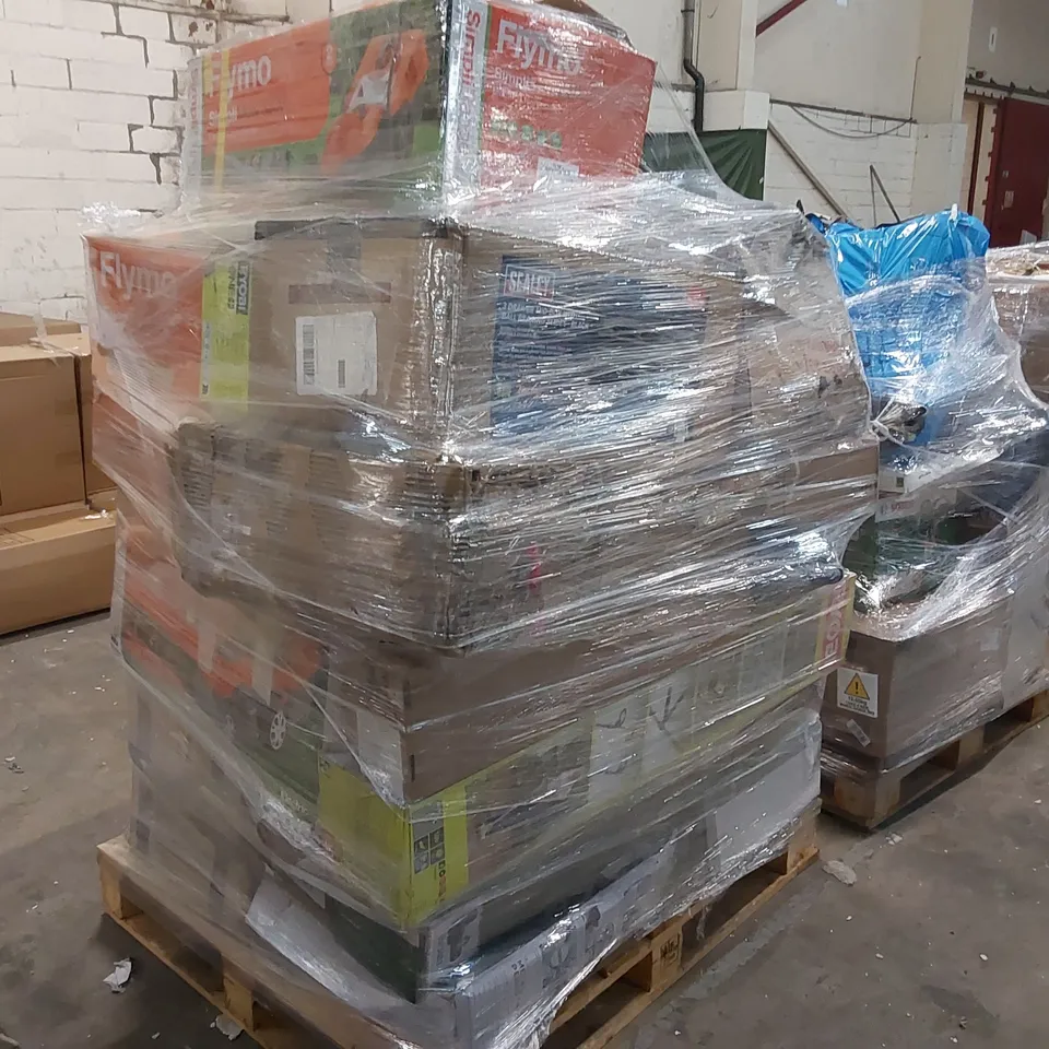 PALLET OF APPROXIMATELY 19 UNPROCESSED RAW RETURN HOUSEHOLD AND ELECTRICAL GOODS TO INCLUDE;