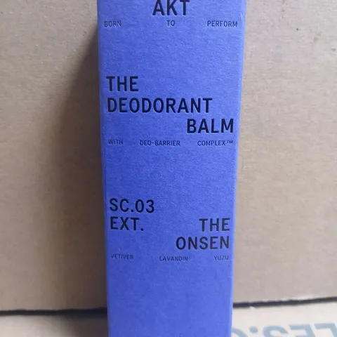 AKT THE DEODORANT BALM SC.03 EXT THE ONSEN