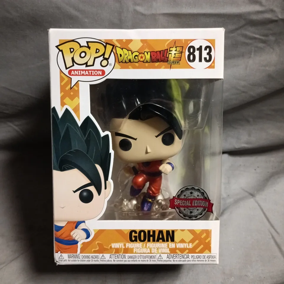 GOHAN - DRAGON BALL SUPER POP! VINYL FIGURE, SPECIAL EDITION (813) BOXED